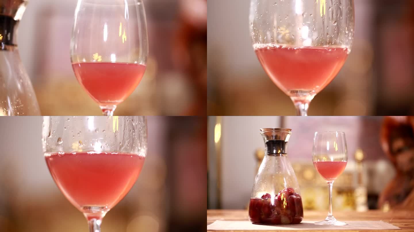【鏡頭合集】自制發(fā)酵紅葡萄酒葡萄酵素2